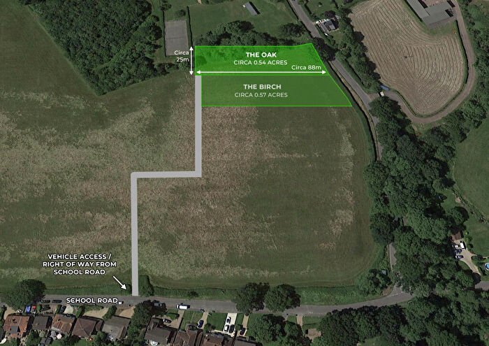 Land For Sale In The Oak, School Road, Waltham St. Lawrence, Reading, Berkshire, RG10