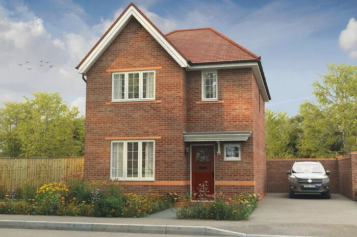 3 Bedroom Detached House For Sale In "The Henley" At Roman Road, Holmer, Hereford, HR4