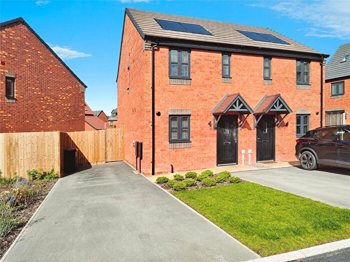 2 Bedroom Semi-Detached House For Sale In Chilton Drive, Lawley, Telford, Shropshire, TF4