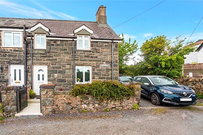 2 Bedroom Semi Detached House For Sale In Pen Y Ffriddoedd, Tregarth, Bangor, Gwynedd, LL57