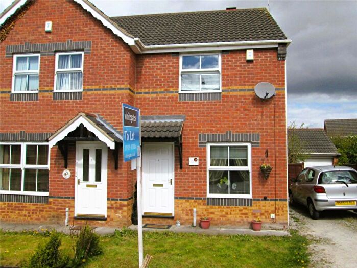 2 Bedroom Semi-Detached House To Rent In St Marks Close, Worksop, Nottinghamshire, S81
