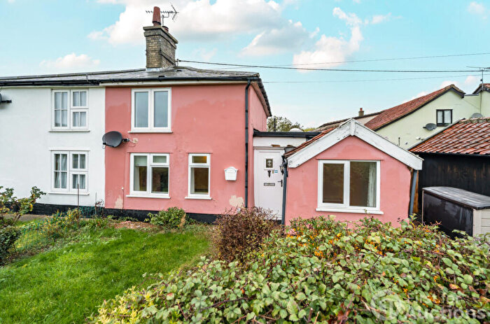 2 Bedroom Semi-Detached House For Sale In Mill Cottages, The Green, Stowupland, IP14