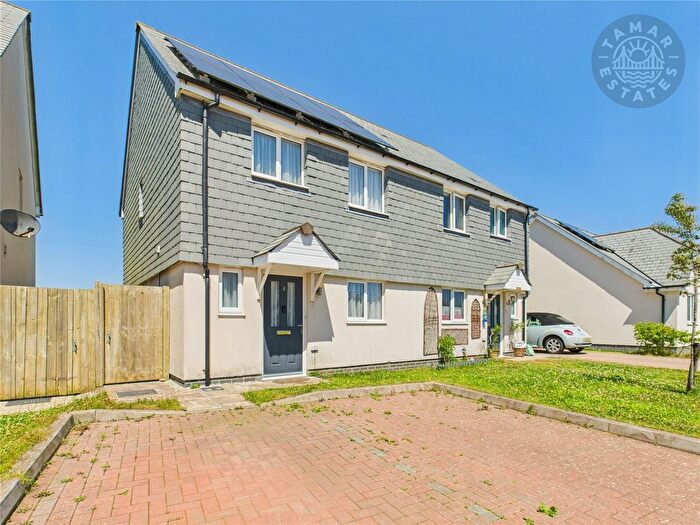 3 Bedroom Semi-Detached House For Sale In Trelawny Close, Pelynt, Looe, PL13