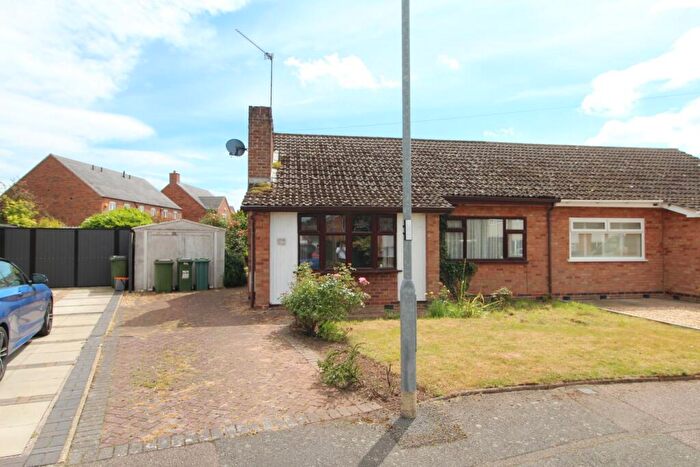 2 Bedroom Semi-Detached Bungalow For Sale In Ridley Close, Blaby, Leicester, LE8