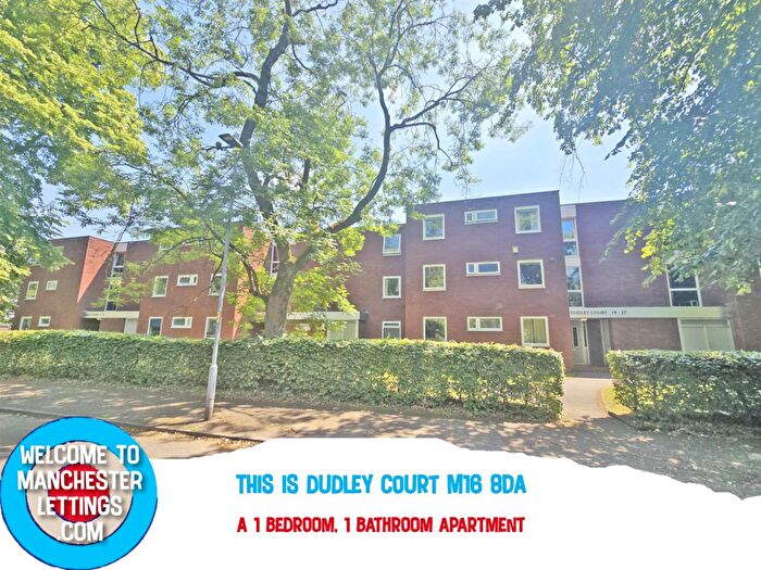 1 Bedroom Apartment To Rent In Flat, Dudley Court, Carlton Road Manchester, M16