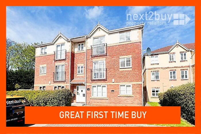 1 Bedroom Apartment For Sale In Tiberius Close, Roman Court, NE28