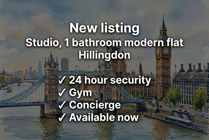 Studio To Rent In Uxbridge Road, Hayes, UB4