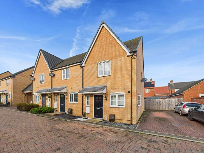 2 Bedroom End Of Terrace House For Sale In Hodson Court, Sawtry, Cambridgeshire., PE28