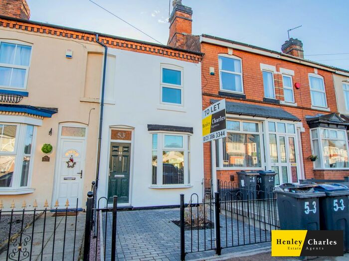 2 Bedroom Terraced House To Rent In Fern Road, Erdington, Birmingham, B24