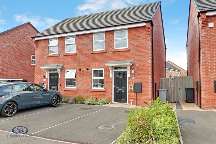 2 Bedroom Semi-Detached House For Sale In Cheshire Crescent, Alsager, ST7