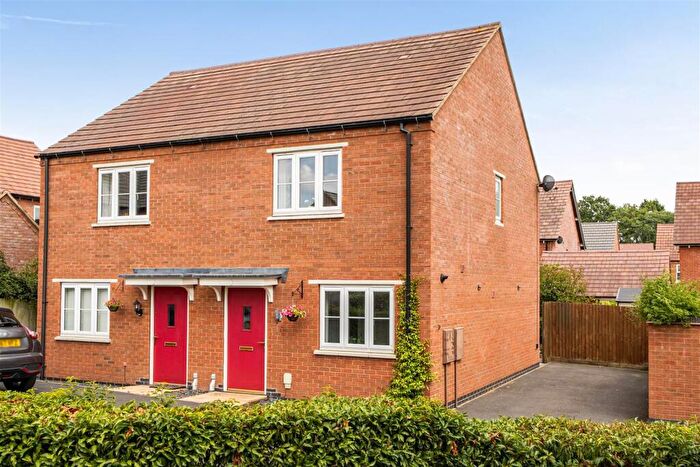 2 Bedroom Semi Detached House For Sale In Meteor Drive, Lutterworth, LE17