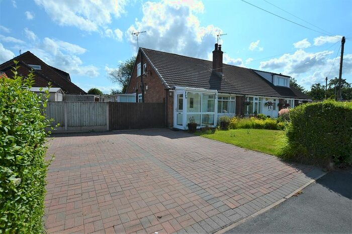 2 Bedroom Semi-Detached Bungalow For Sale In St. Oswalds Crescent, Brereton, Sandbach, CW11