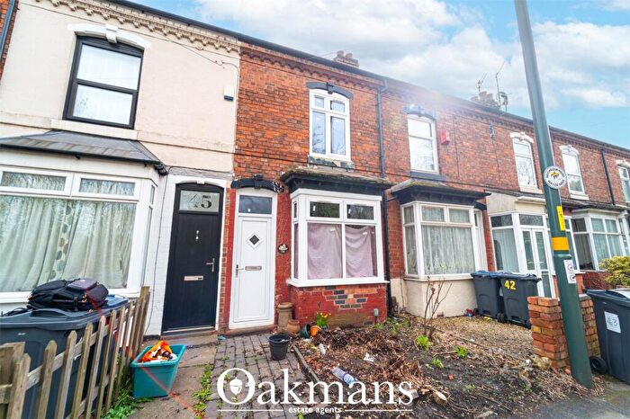 2 Bedroom Terraced House For Sale In Coldbath Road, Birmingham, West Midlands, B13
