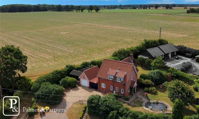 4 Bedroom Detached House For Sale In School Road, Blaxhall, Woodbridge, Suffolk, IP12