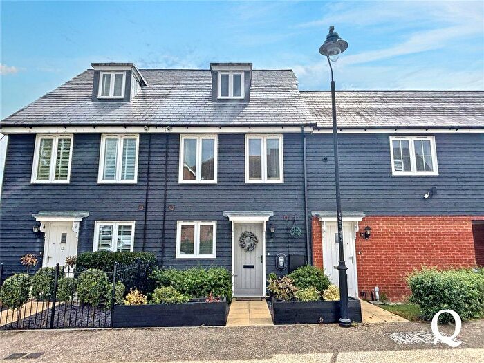 3 Bedroom Terraced House For Sale In All Saints Close, Iwade, Sittingbourne, Kent, ME9