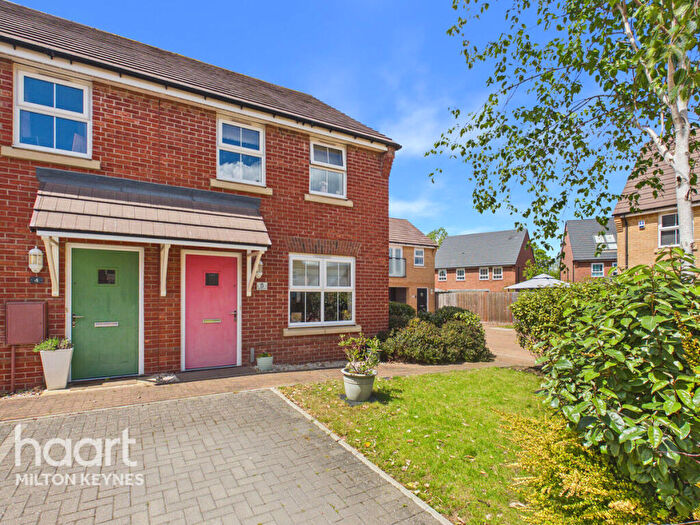 2 Bedroom End Of Terrace House For Sale In Trywright Court, Brooklands, MK10