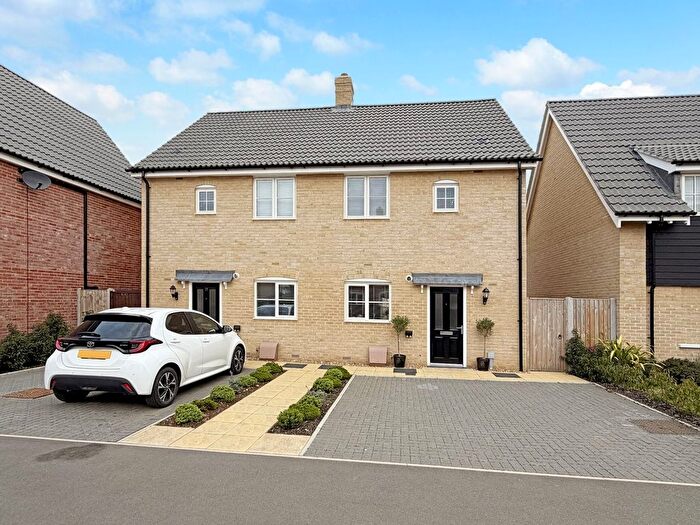 2 Bedroom Semi Detached House For Sale In Observers Road, Wickham Market, Woodbridge, IP13