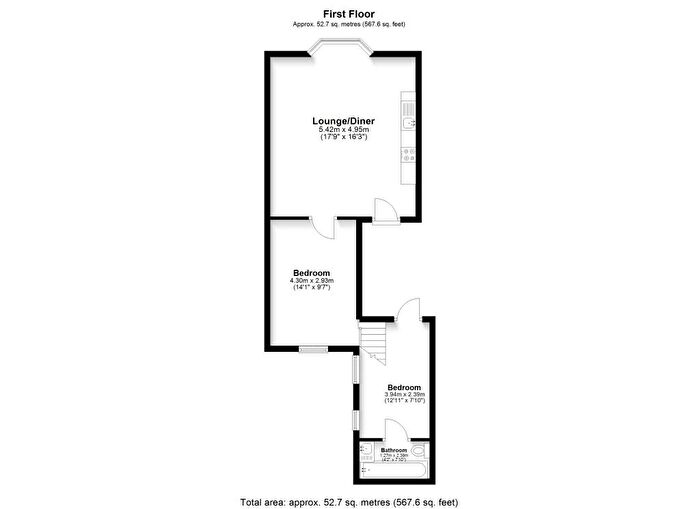 1 Bedroom Flat To Rent In Bedford Place, Brighton, BN1
