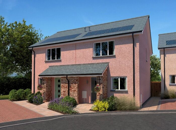 2 Bedroom Semi-Detached House For Sale In Plot, Oakwood Park, North Tawton Devon, EX20
