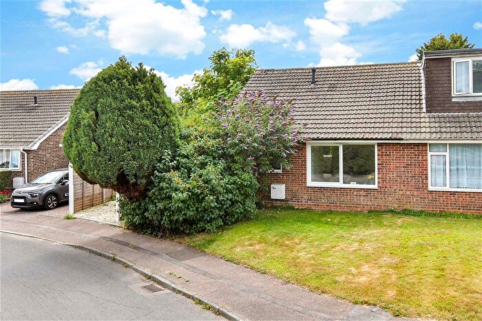 2 Bedroom Semi-Detached Bungalow For Sale In Fern Close, Hawkinge, Folkestone, Kent, CT18