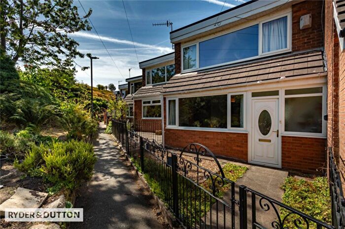 2 Bedroom Town House For Sale In Marlborough Close, Whitworth, Rochdale, Lancashire, OL12