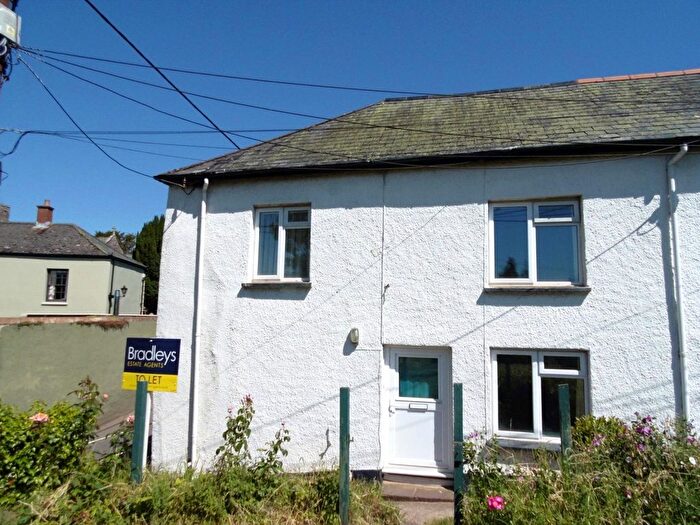 2 Bedroom Semi-Detached House For Sale In Oxford Terrace, Sandford, Crediton, Devon, EX17