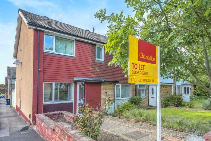 2 Bedroom End Of Terrace House To Rent In Lynn Close, Marston, OX3