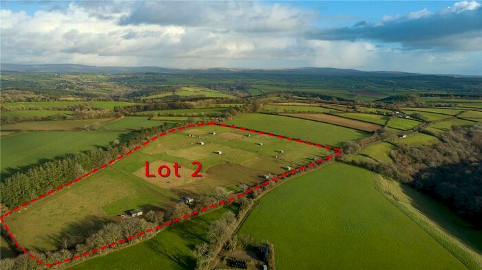 Land For Sale In Lot Woolacombe Farm, Bere Alston, Yelverton, Devon, PL20