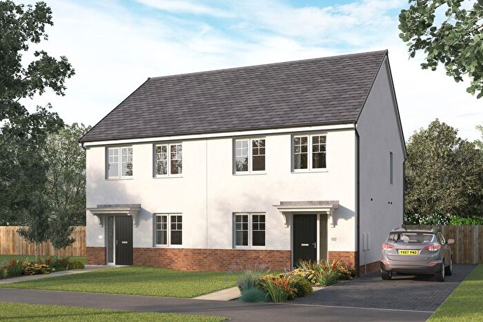 3 Bedroom Semi-detached House For Sale In "The Impstone" At Glenfinnan Wynd, Hamilton, ML3