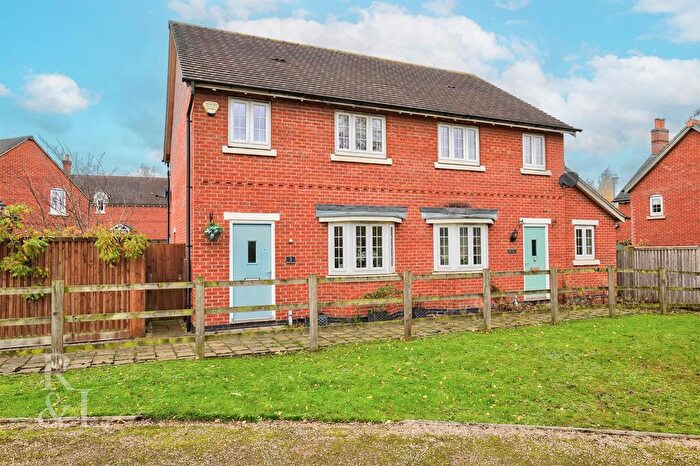 3 Bedroom Semi-Detached House For Sale In Kiln Close, Lount, Ashby-De-La-Zouch, LE65