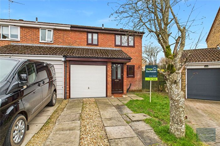 3 Bedroom Semi-Detached House For Sale In Duxford Close, Bowerhill, Melksham, SN12