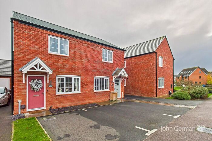 2 Bedroom Semi-Detached House For Sale In Francome Drive, Uttoxeter, ST14