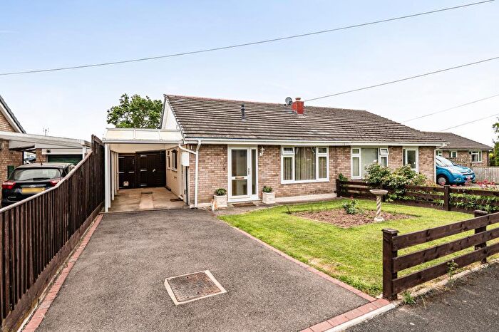 2 Bedroom Semi-Detached Bungalow For Sale In Lacy Way, Leominster, Herefordshire, HR6
