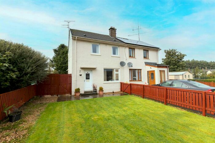 2 Bedroom Semi-Detached House For Sale In Arnott Road, Blackford, Auchterarder, PH4