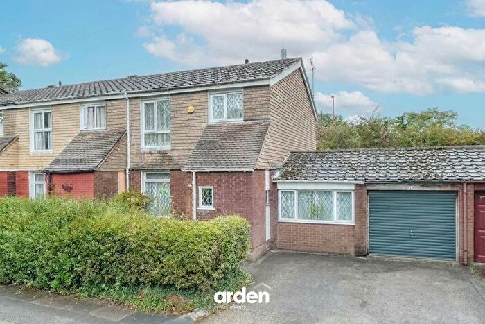 3 Bedroom Terraced House For Sale In Wyre Close, Rednal, B45