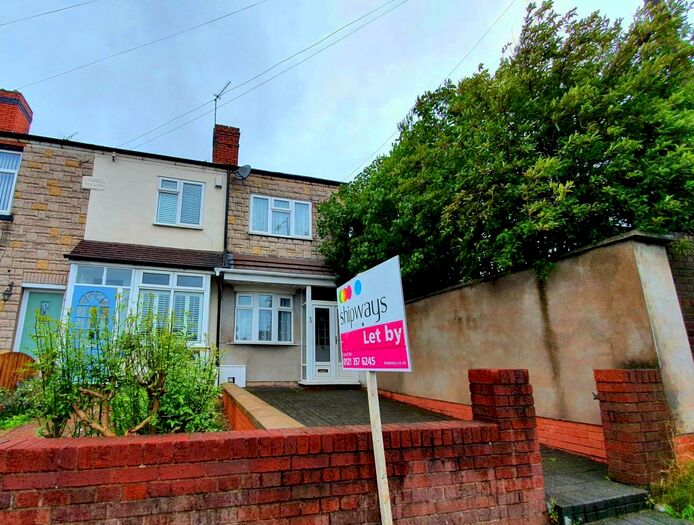 2 Bedroom End Of Terrace House To Rent In Birmingham Road, Great Barr, Birmingham, B43
