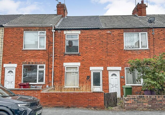 2 Bedroom Terraced House For Sale In Welbeck Street, Creswell, Worksop, Nottinghamshire, S80