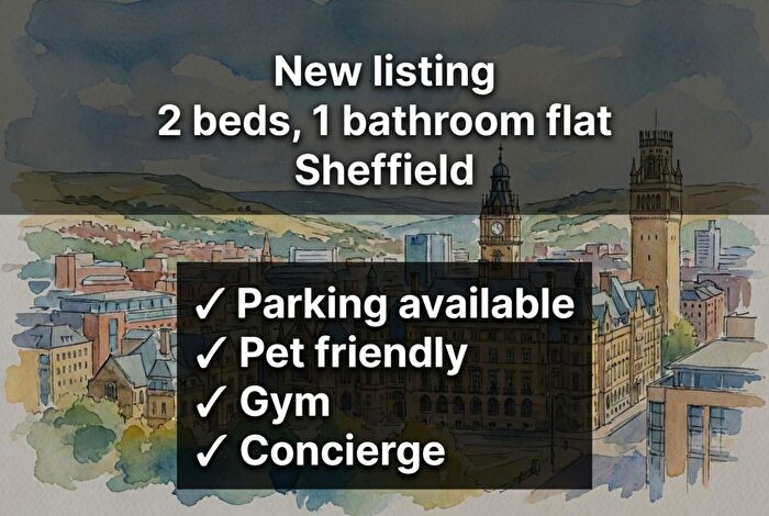 2 Bedroom Flat To Rent In Milton Street, Sheffield, S3