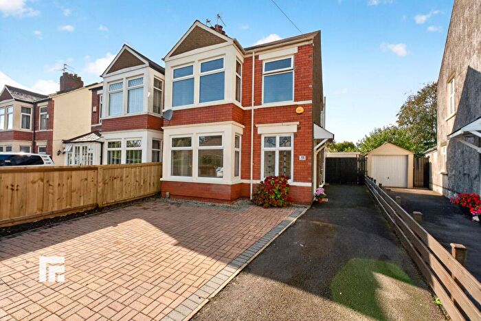 3 Bedroom Semi-Detached House For Sale In Crystal Avenue, Cardiff, CF23