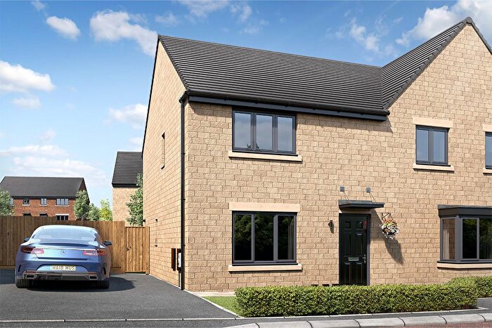 2 Bedroom Semi-detached House For Sale In "The Walkham" At Brow Bottom Lane, Halifax, HX2