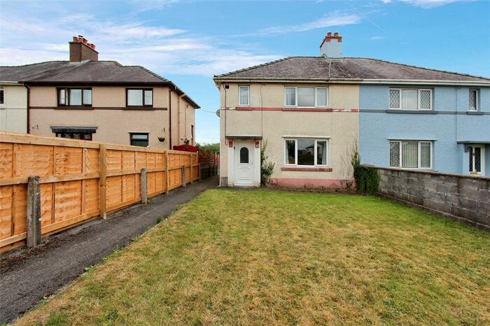 3 Bedroom Semi-Detached House For Sale In Heol Pendref, Llangadog, Nr. Llandovery, Carmarthenshire, SA19