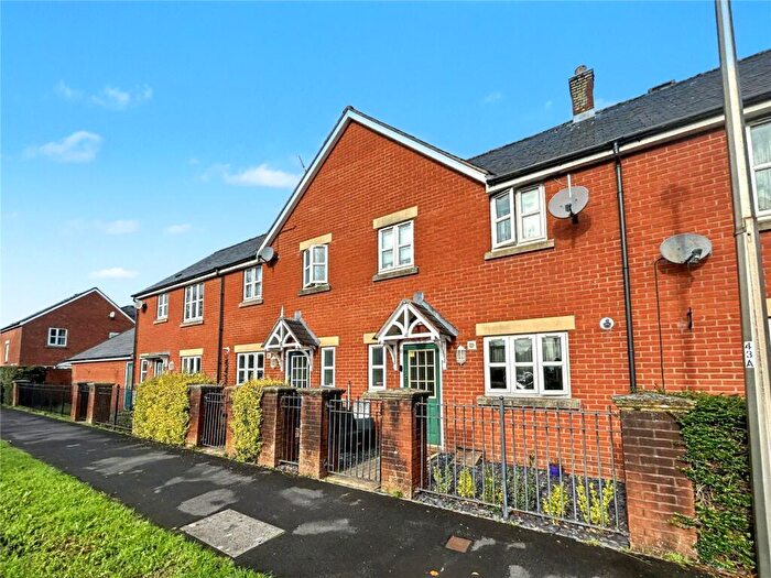 3 Bedroom Terraced House For Sale In Exmoor Close, Tiverton, Devon, EX16