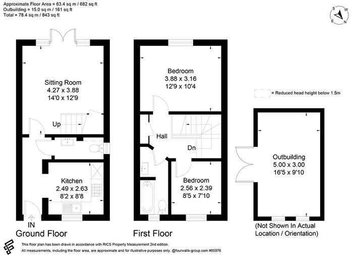 2 Bedroom Semi-Detached House For Sale In Meadow Road, South Littleton, Worcestershire, WR11