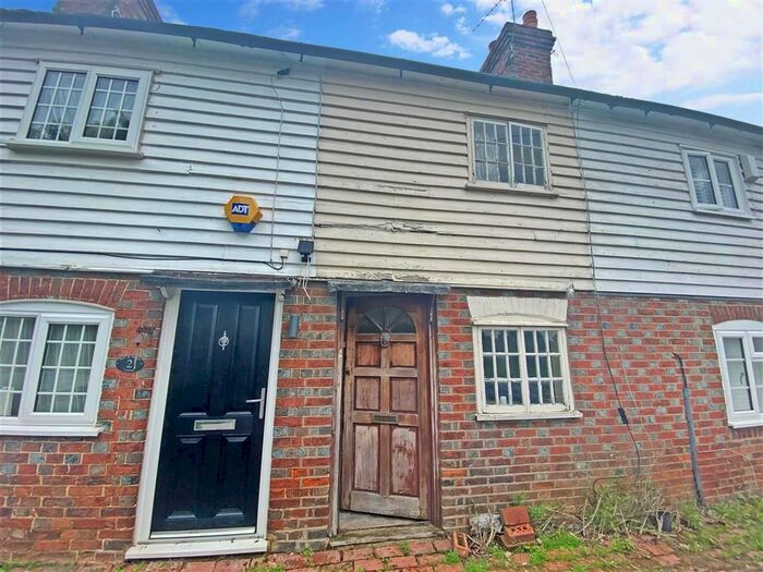 2 Bedroom Terraced House For Sale In Hawkenbury Road, Hawkenbury, Tonbridge, Kent TN12