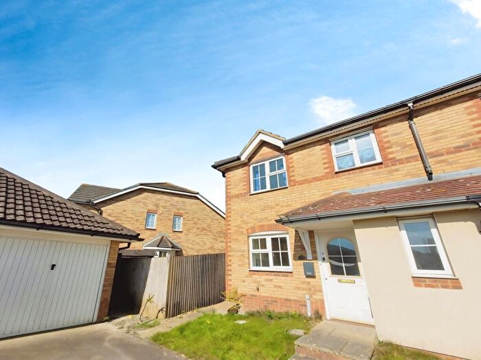 3 Bedroom Semi-Detached House To Rent In Grice Close, Hawkinge, Folkestone, Kent, CT18