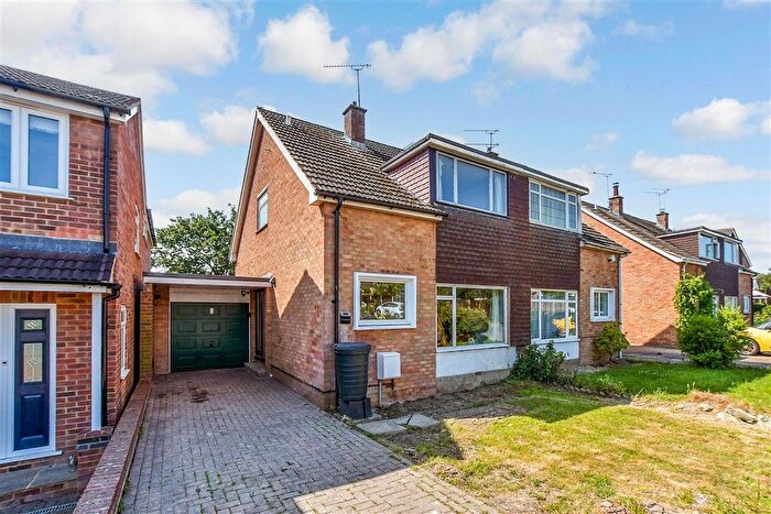 2 Bedroom Semi-Detached House For Sale In Bankfields, Headcorn, Ashford, Kent, TN27