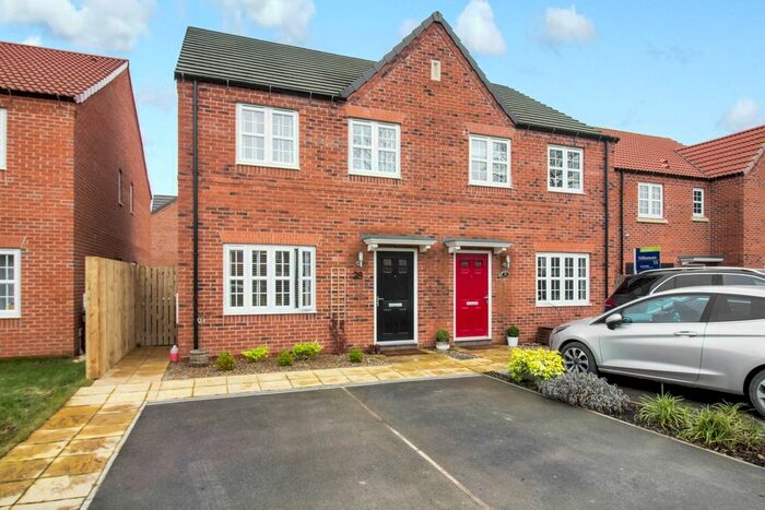 3 Bedroom Semi-Detached House For Sale In Partridge Road, Easingwold, York, North Yorkshire, YO61