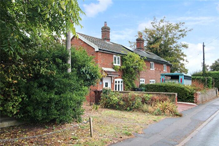 2 Bedroom Semi-Detached House For Sale In Bungay Road, Hempnall, Norwich, Norfolk, NR15