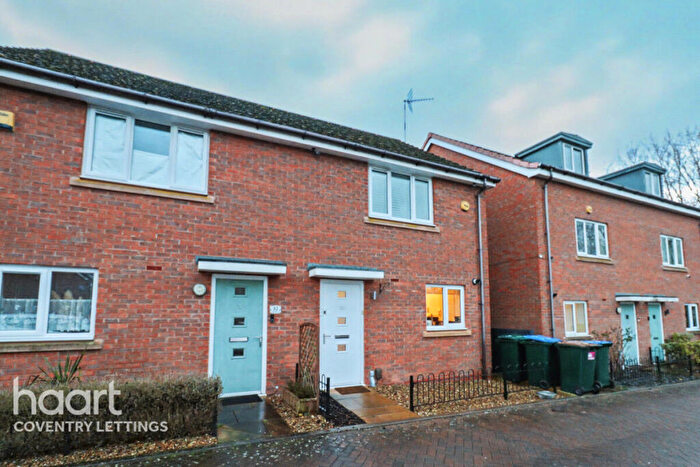 2 Bedroom Semi Detached House To Rent In Melody Close, Coventry, CV2