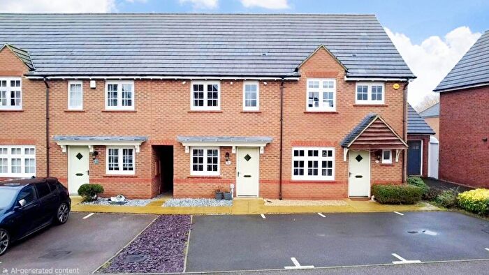 3 Bedroom Terraced House For Sale In Barnard Close, Earls Barton, Northamptonshire, NN6